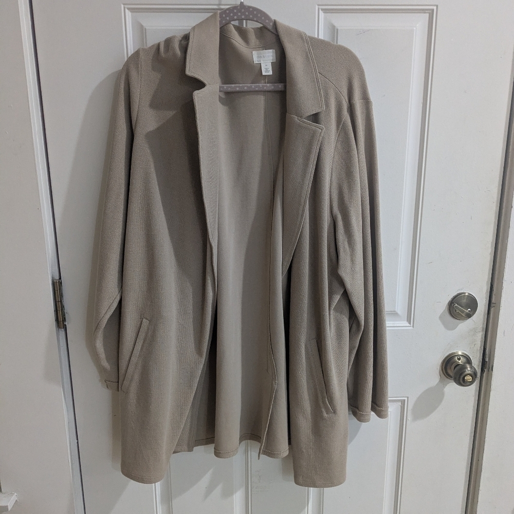Caslon Long Line Blazer Sweater